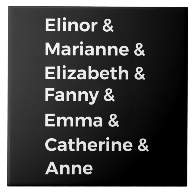 Os Heroínas de Jane Austen I (Frente)