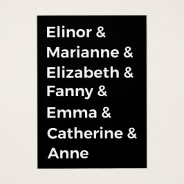 Os Heroínas de Jane Austen I