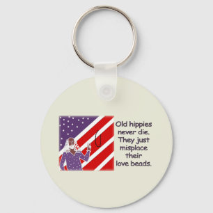 Os hippys idosos nunca morrem…  Chaveiro