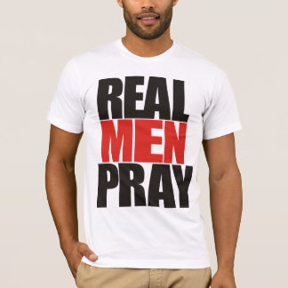 Os homens reais Pray camisas