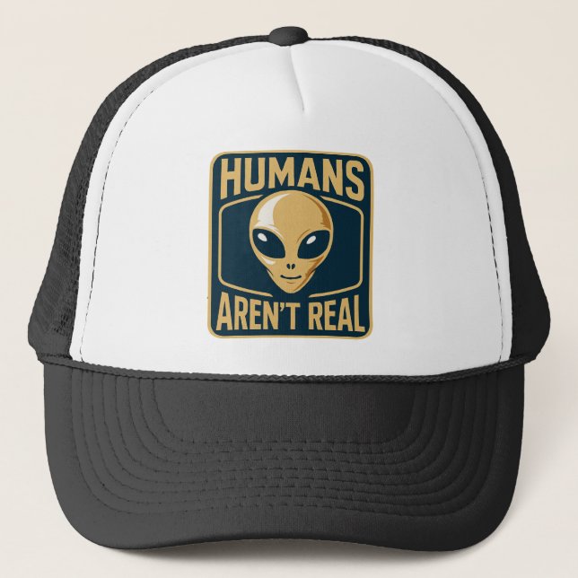 Os humanos não são Bonés reais (Frente)