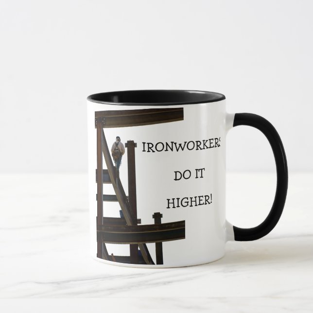 Os Ironworkers fazem-no uma caneca mais alta (Direita)