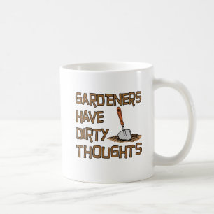 Os jardineiro têm a caneca engraçada dos
