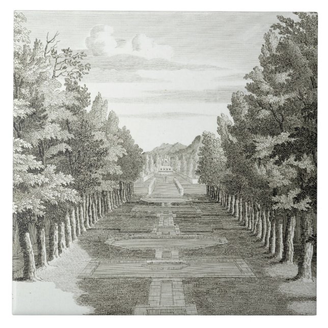 Os jardins em Tshehar-Bagh, Isfahan, from viajam o (Frente)