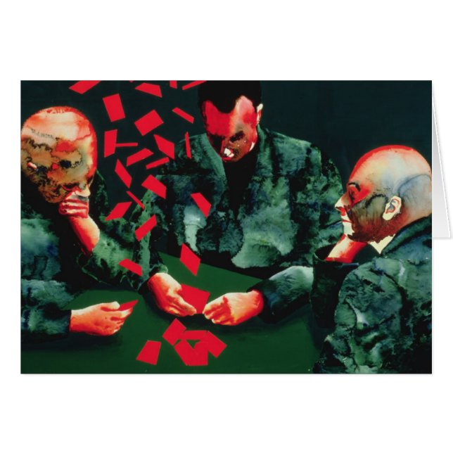 Os jogadores de cartão 1987 (Frente Horizontal)