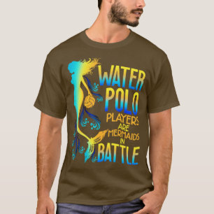 Os Jogadores De Polo Aquático São Sereias Na Batal