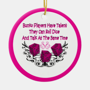 Os jogadores do Bunko têm o ornamento do talento