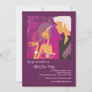 Os jovens acoplam-se após o convite do baile de