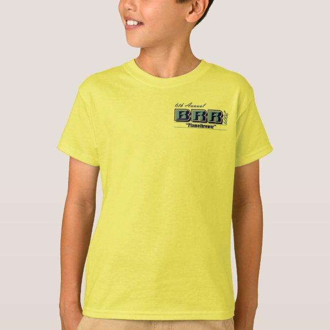 Os lança-chamas personalizaram a camisa do BRR (Frente)