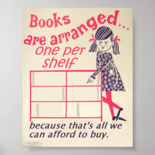 Os livros arranjaram o poster