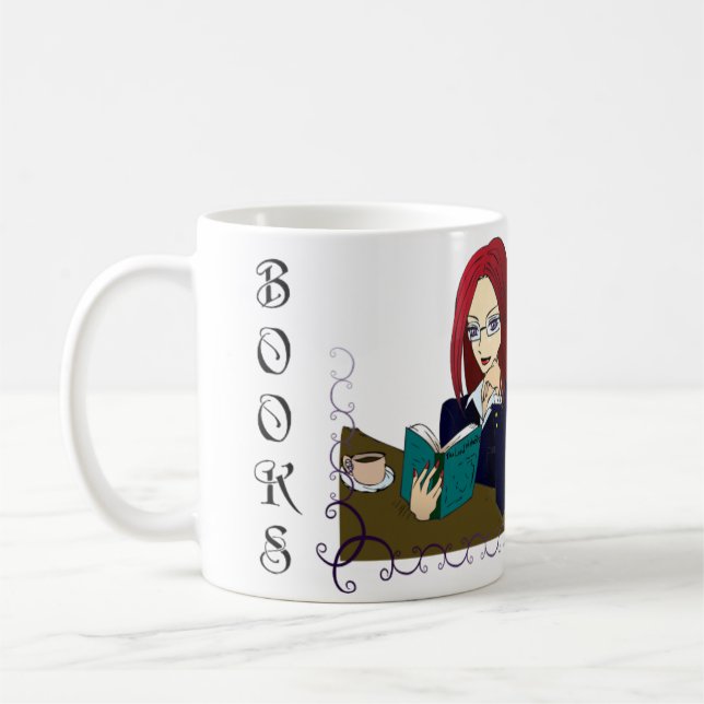 Os livros são… Caneca (Esquerda)