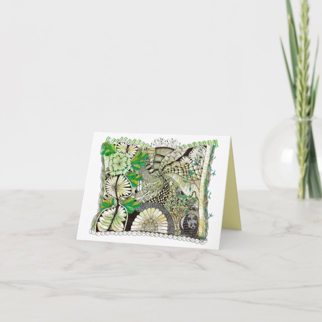 "Os Lugares Que Iremos" Cartões de agradecimentos  (Frente)