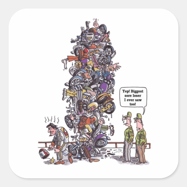 Os maiores adesivos quadrados perdidos do Sore (Frente)