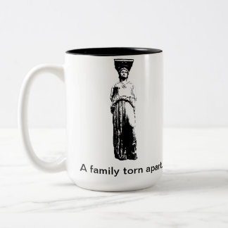 Os mármores reuniram a caneca da cariátide