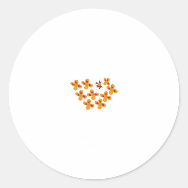 Os melhores adesivos de texto personalizados (Frente)