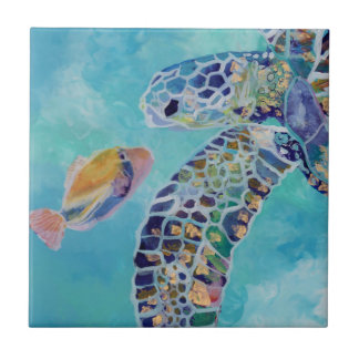 Os melhores amigos Turtle e Humu Fish