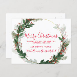 Os Melhores Desejos Esta Época Feliz Cartão de Nat