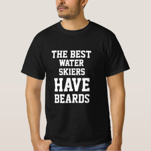 Os melhores esquiadores de água têm camisetas