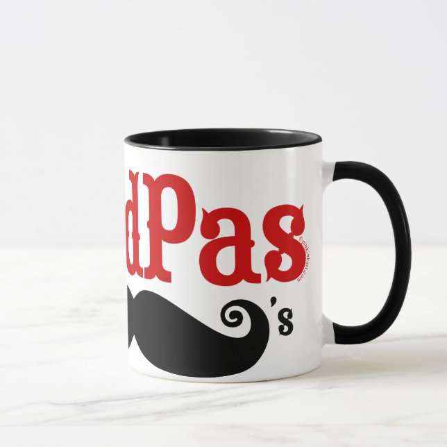 Os melhores vovôs têm a caneca dos bigodes (Direita)