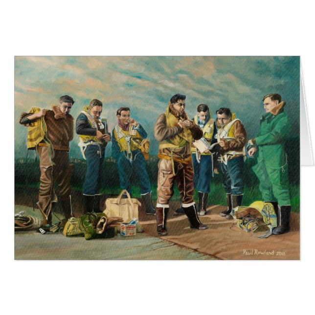 Os meninos do bombardeiro - cartões vazios (Frente Horizontal)