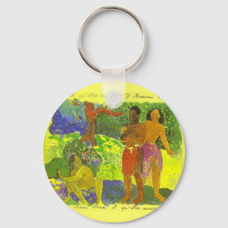 'Os Mensageiros de Oro' - Paul Gauguin Chaveiro