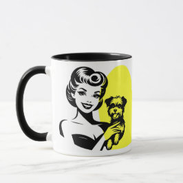 Os meus filhos têm caneca - cão