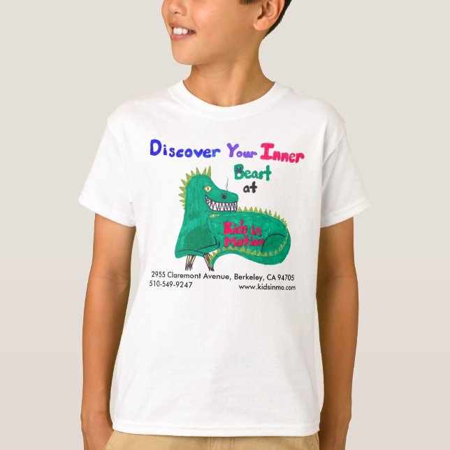 Os miúdos do oceano na camisa do movimento (Frente)