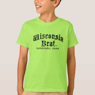 Os miúdos do pirralho de Wisconsin Short a camisa