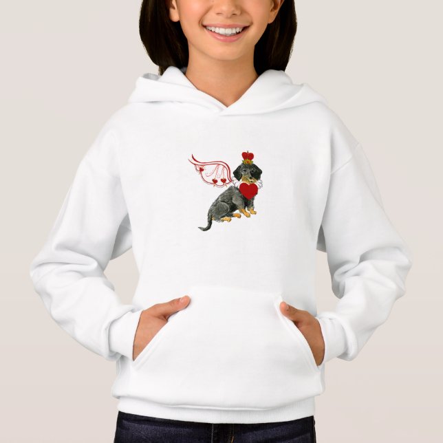 Os namorados do Dachshund dos anjos de Gulliver (Frente)