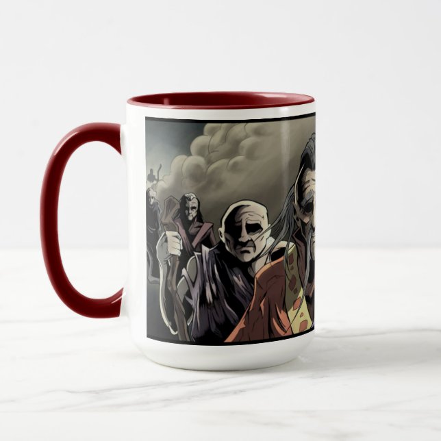 Os Oito Imortais - Caneca (Esquerda)