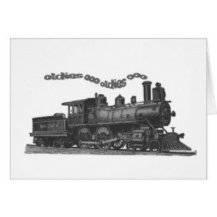 Os Oldies de Smokin treinam cartões & notas…