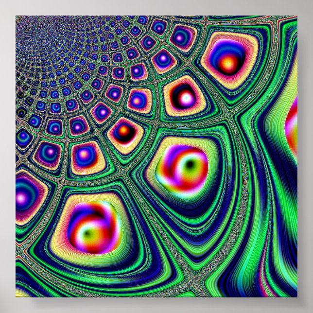 Os Olhos Estão Assistindo poster Impressão (Frente)