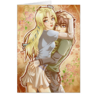 Os opostos atraem o cartão