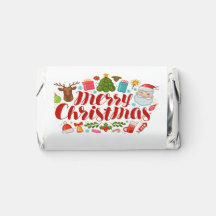 Os Papais noeis de Natal de Chocolate de Hersey de