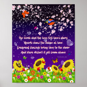 Os pássaros e as abelhas poster