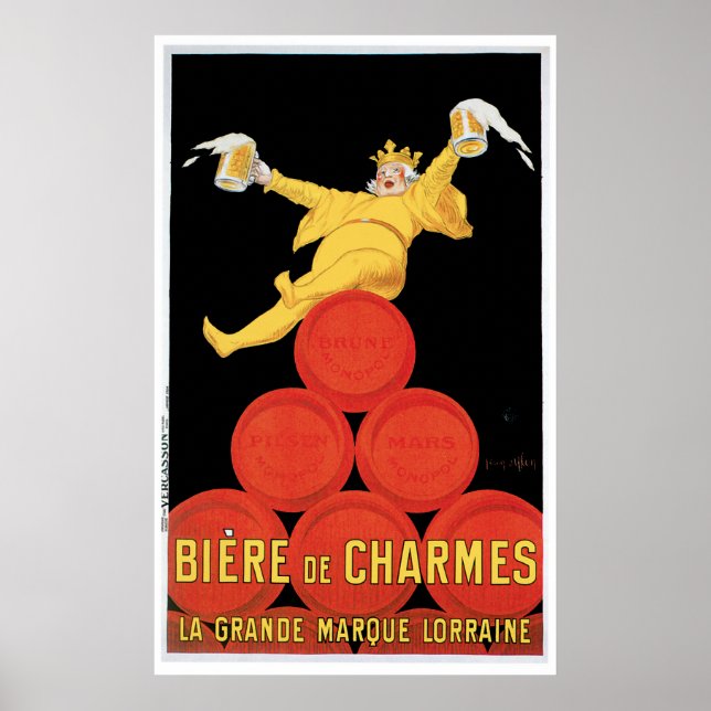 Os preços da Poster da Biere de Charmes começam às (Frente)