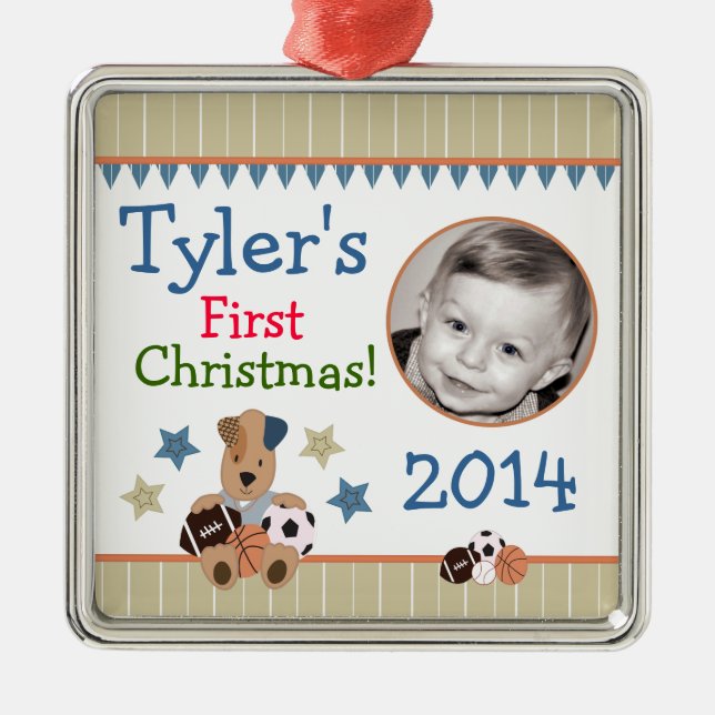 Os primeiros enfeites de natal do bebê All-star (Frente)