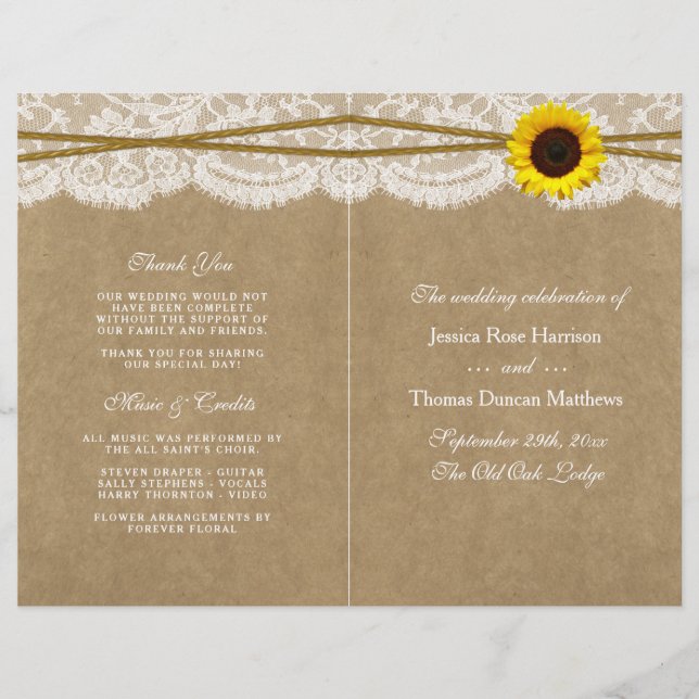 Os Programas De Colheita De Kraft, Lace E Girassol (Frente)