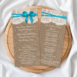Os Programas Rustic Blue Arco Wedding Collection