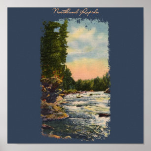 Os Rapids do Northland pintaram o poster