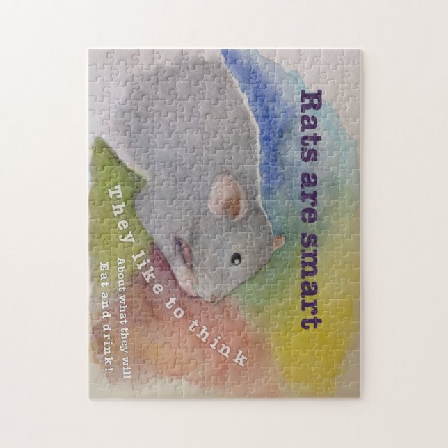 Os ratos são quebra-cabeça de serra de vaivém (Vertical)