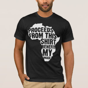 Os rendimentos desta camisa beneficiam MINHA