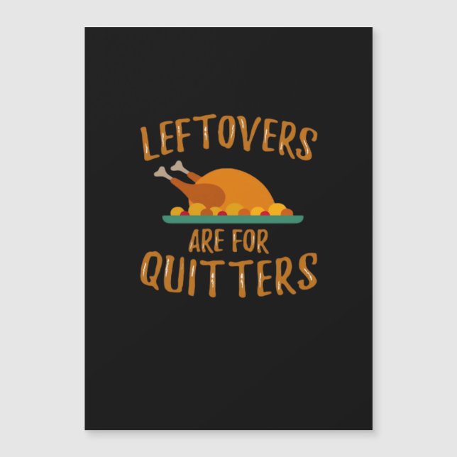 Os Restantes De Ação De Graças São Para Quitters C (Frente)