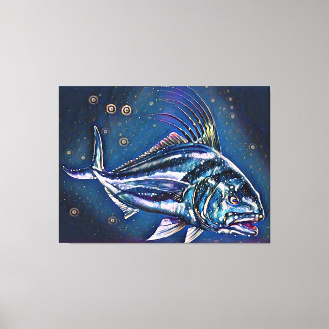 Os Roosterfish, Baja California Canvas Print (Frente)