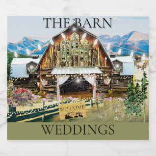 Os Rótulos da Pasta Casamentos do Barn