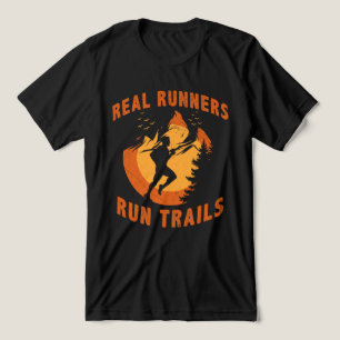 Os Runners Verdadeiros Executam Trilhos