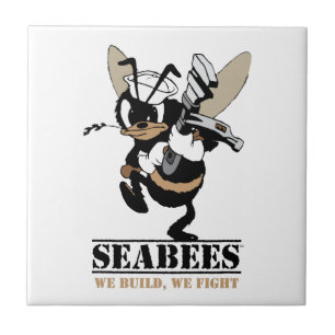 Os Seabees que nós nos construímos lutam o azule