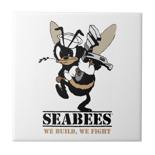 Os Seabees que nós nos construímos lutam o azulejo (Frente)