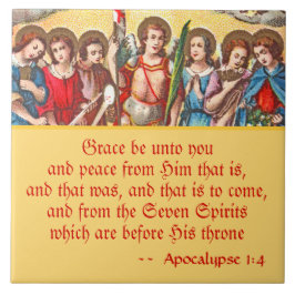 Os Sete Arcanjos (CP 001; Cromolitógrafo)