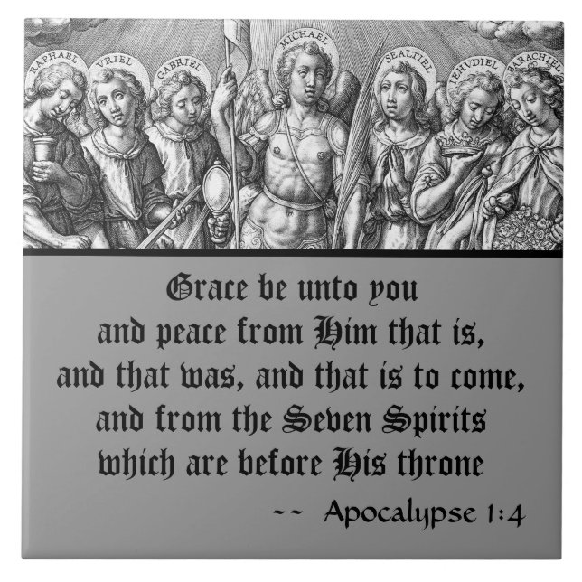 Os Sete Arcanjos (M 034; Engrenagem) (Frente)